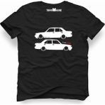Tshirthane Tofaş Tofaşk Şahin Siyah Erkek T-Shirt