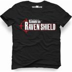 Tshirthane Tom Clancys Rainbow Six Raven Shield Siyah Erkek T-shirt