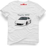 Tshirthane Toyota Mr2 Beyaz Erkek T-Shirt - L