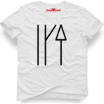 Tshirthane Türk Boyları Bayat Beyaz Erkek T-Shirt - M
