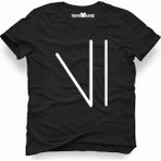 Tshirthane Türk Boyları Karkm Karkın Siyah Erkek T-Shirt - XS