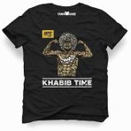 Tshirthane Ufc Khabib Time Siyah Erkek T-shirt