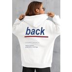 Tshirthane Unisex Back Sırt Baskılı Sweatshirt