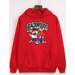 Tshirthane Unisex Backwoods Baskılı Sweatshirt