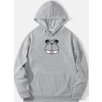Tshirthane Unisex Garfield Baskılı Sweatshirt
