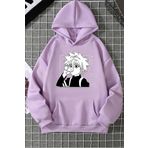 Tshirthane Unisex Killua Zoldyck Baskılı Sweatshirt
