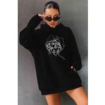 Tshirthane Unisex Woman one line Baskılı Sweatshirt
