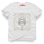 Tshirthane Yengeç Burcu Cancer Beyaz Erkek Tshirt