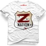 Tshirthane Z Nation Beyaz Erkek T-Shirt - M