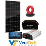 Tsm Veratech Solar Enerji Bahçe Evi Tv Aydınlatma Paketi