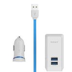 Tsmart Apple Lisans Şarj Kablolu 3 in1 Şarj Seti