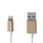 Tsmart MFI Lisanslı Lightning Data Kablo Gold