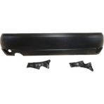 TŞT 1998 - 2001 Ford Focus Hb Arka Tampon Siyah (Sis Delikli - Bant Deliksiz 5kapı Tw) (Oem NO:98ABA17862BAXWAA)