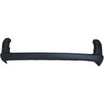 TŞT 1998 - 2003 Renault Kangoo Arka Tampon Siyah (Iç Braketsiz) (Reflektörsüz) Tw) (Oem NO:7701692547)
