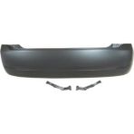 TŞT 2002 - 2005 Ford Fiesta Arka Tampon Siyah (Reflektör Delikli Bağlantı Braketleri Ile Italya) (Oem NO:1335850)