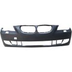 TŞT 2007 - 2010 Bmw 5 Serı E60 - Ön Tampon (Astarlı Sis - Panjur - Far Yıkama Delikli - Sensör Deliksiz) (Tw) (Oem NO:51117178076)