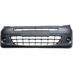 TŞT 2008 - 2013 Renault Kangoo Ön Tampon Siyah (Sis Deliksiz Komple Bantlı (Italya) (Oem NO:7701478128)