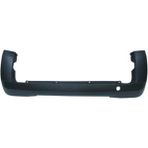 TŞT 2008 - 2016 Fiat Fiorino Arka Tampon Siyah (Bagaj Kapağı Yana Açılan Çift Kapı) (Oem NO:735489455)