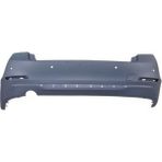 TŞT 2012 - 2014 Bmw 3 Serı F30 - Arka Tampon Koyu Gri (Sensör Delikli - Nikelaj Çıta Delikli Tw) (Oem NO:51127312733)