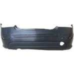 TŞT 2012 - 2017 Fiat Linea Arka Tampon Siyah (Reflektör ve Bant Delikli Sensör Braketli Fpı) (Oem NO:735548334)