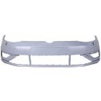 TŞT 2013 - 2017 Volkswagen Golf 7 Ön Tampon Siyah (Sis - Panjur - Sensör - Far Yıkama Delikli) (Sımyı) (Oem NO:5G0807217BTGRU)
