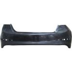 TŞT 2016 - 2018 Hyundai Elantra Arka Tampon Siyah (Reflektör Delikli - Karlıklı Komple Fpı) (Oem NO:86611F2000)
