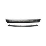 TŞT Citroen C4 Ön Tampon Panjuru Üst Siyah 2004-2008 (Oem No: 7414JN) - Sağ
