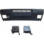 TŞT Fiat Uno - 1993 - 2001 Ön Tampon Siyah (Sis Delikli Sx Tipi) ( Bağlantı Braketleri Dahil Değildir ) (Oem NO:7671021)