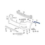 TŞT Honda Civic Fc5 Arka Tampon Braketi Sol 2016- (Oem No: 71598-TBA-A00) - Sağ