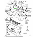 TŞT Mitsubishi L200 Ön Tampon Demiri 2 Wd 2005 (Oem No: Mn142537)