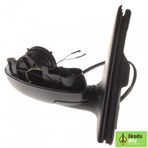 TŞT Skoda Roomster Dış Ayna Elektrikli Isıtmalı Astarlı Sağ 2007 (Oem No: 5J1857508A)
