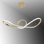 TT Aydınlatma TT002-SR Tt Aydınlatma Papyon Modeli Sarı Kaplama LED Avize - Sarı Işık