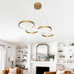 TT Aydınlatma TT025-ESK Yılan Modeli Eskitme Boyalı LED Avize - Beyaz Işık