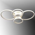 TT Aydınlatma TT035-4-BY Tt Aydınlatma Drone Modeli Mat Beyaz 4 Lü LED Avize - Gün Işığı