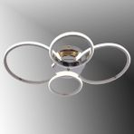 TT Aydınlatma TT035-4-KR Tt Aydınlatma Drone Modeli Krom Kaplama 4 Lü LED Avize - Gün Işığı
