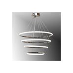 TT AYDINLATMA Tt300-4 Kr Halka 4 Lü Krom Kaplama (3 Renk Modüllü) Led Avize Krom