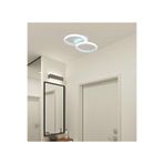 TT AYDINLATMA Tt305-2-by Mat Beyaz 2 Li (Sarı Işık) Led Avize Beyaz