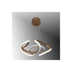 TT AYDINLATMA TT307-35-ESK TT Aydınlatma Helezon Modeli Eskitme Boyalı (Gün Işığı) Led Avize Eskitme 35 x 35