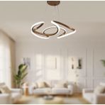 TT Aydınlatma TT307-35-ESK Tt Aydınlatma Helezon Modeli Eskitme Boyalı LED Avize - Beyaz Işık
