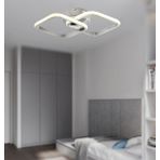 TT Aydınlatma TT405-2-KR Tt Aydınlatma Krom Kaplama 2 Li Kare LED Avize - Gün Işığı