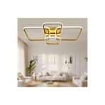 TT AYDINLATMA TT500-4-SR-GÜNIŞIĞI TT Aydınlatma Sarı Kaplama (GÜN IŞIĞI) Plofonyer 4 lü Led Avize Sarı
