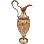TT Italyan Distellerie Buton Milano Kristal Gümüş Kaplama Ördek Başlı Karaf - 0,12 lt