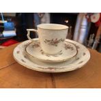 TT Rosenthal Classic Rose Çay Kahve Fincanı, Fincan Tabağı ve Pasta Tabağı. - Renkli