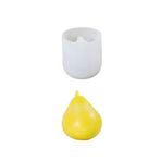 TT Tahtakale Toptancıları Epoksi Silikon Armut Taş Tozu Kalıbı 8.2X7.3 CM