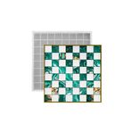 TT Tahtakale Toptancıları Epoksi YERLİ Silikon Kalıp Satranç ve Dama Tahtası Kalıbı 25.5x25.5 CM