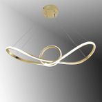 TT002-SR TT Aydınlatma Papyon Modeli Sarı Kaplama ( Beyaz Işık ) Led Avize