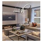 TT002-SY TT Aydınlatma Papyon Modeli Mat Siyah Led Avize