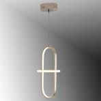 Tt006-1-Fsr Tt Aydınlatma Minyon Modeli Tekli Fransız Sarı Kaplama Led Avize