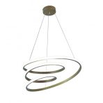 TT301-ESK TT Aydınlatma Yay Modeli Eskitme Boyalı Led Avize