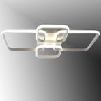 TT500-4-BY TT Aydınlatma ( Sarı Işık ) Mat Beyaz Plofonyer 4 lü Led Avize